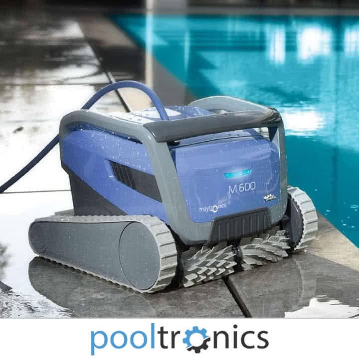 Dolphin M600 robotic pool cleaner for larger residential pools