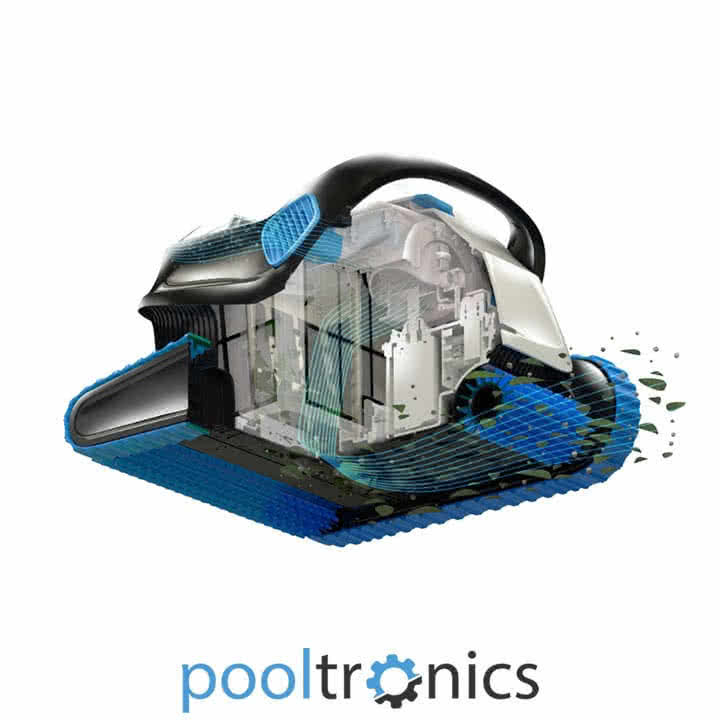 Testing and balancing swimming pool water before using a robotic pool cleaner
