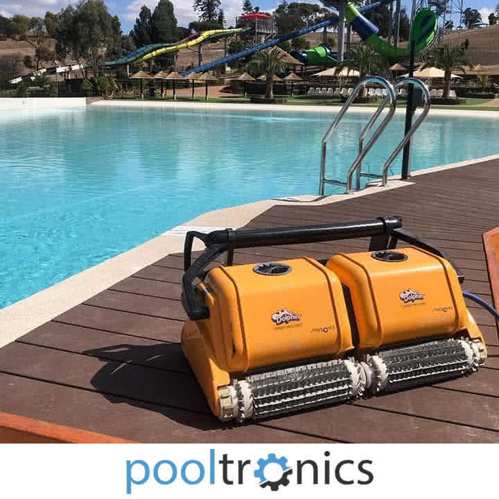Dolphin Wave Pro commercial swimming pool robot cleaner